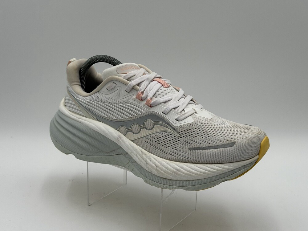 Saucony Hurricane 24 Womens Size 10  Gray White Athletic Running Shoes Sneakers